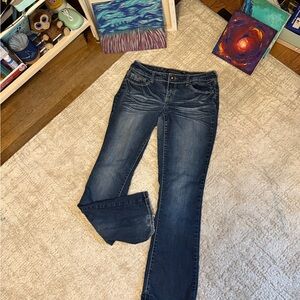 Twentyone Black by rue21 Curvy 7/8 Regular Slim Boot Cut Jeans